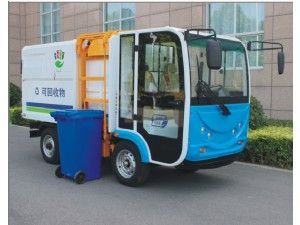 GT400电动四轮挂桶车